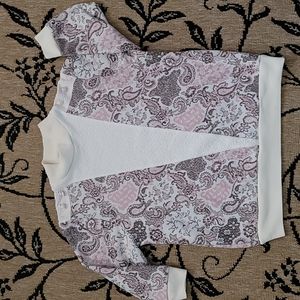 Vintage 80s Paisley Orbit Sport Sweater - Size Small